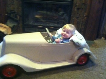 Henry Kirks 34 ford roadster pedal car